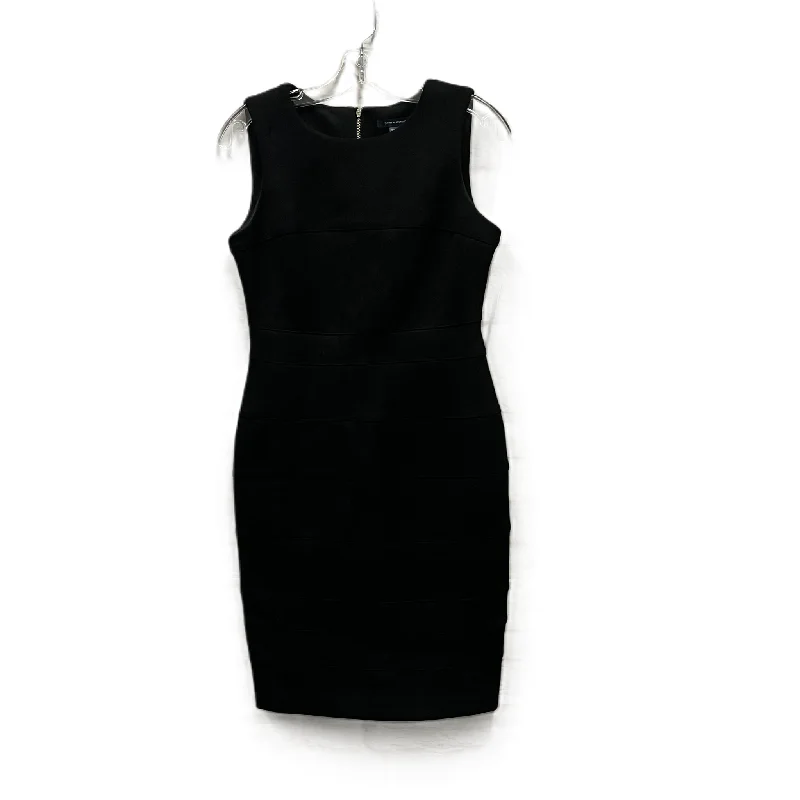 Dress Casual Midi By Tommy Hilfiger In Black, Size: S